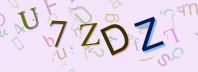 This is a captcha-picture. It is used to prevent mass-access by robots. (see: www.captcha.net)